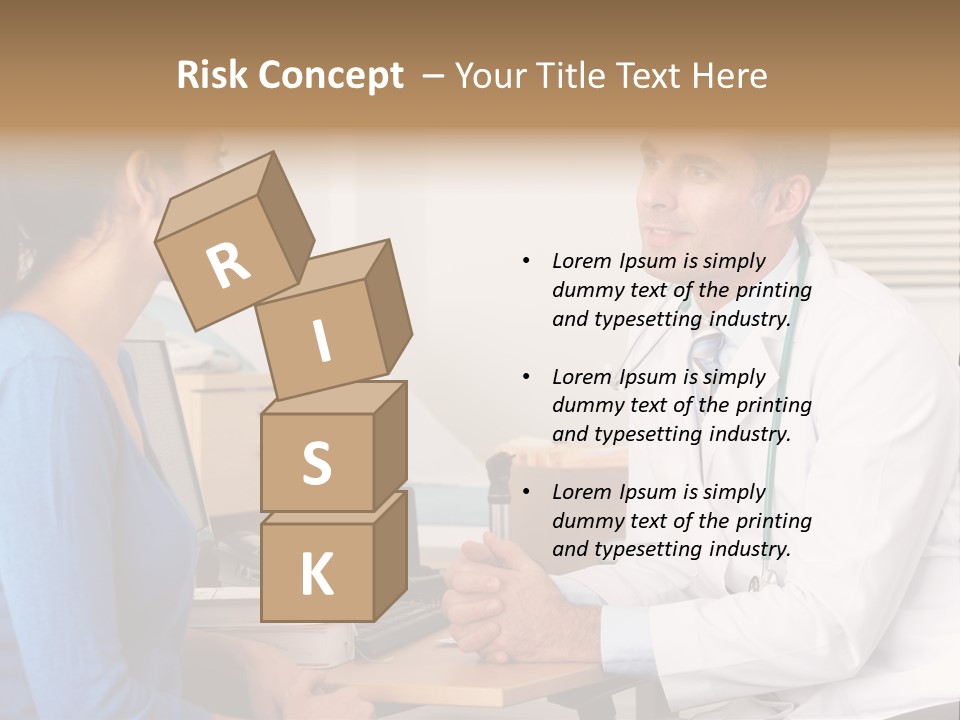 Health Service Listening Talking PowerPoint Template