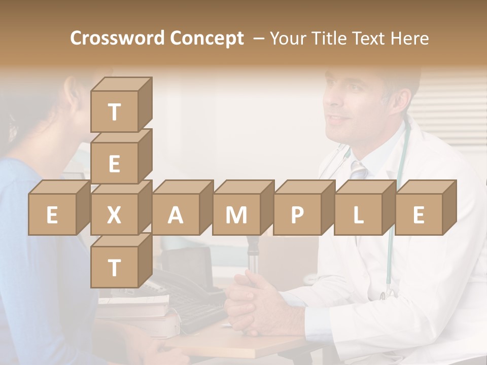 Health Service Listening Talking PowerPoint Template