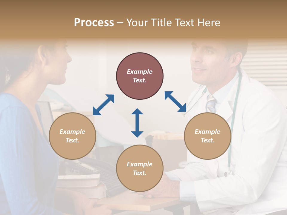 Health Service Listening Talking PowerPoint Template