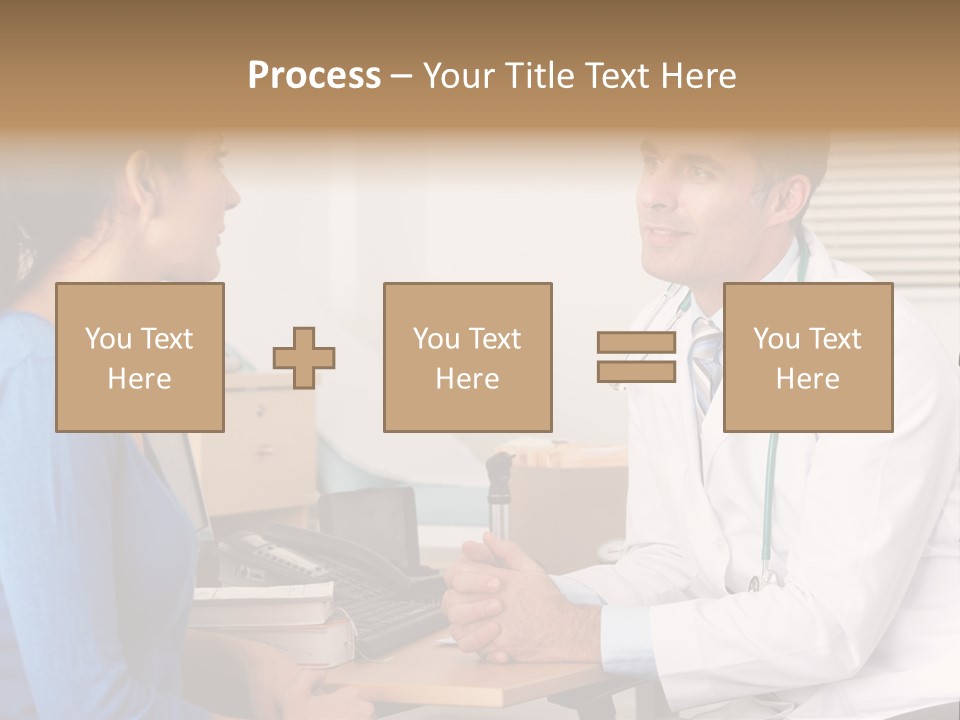 Health Service Listening Talking PowerPoint Template
