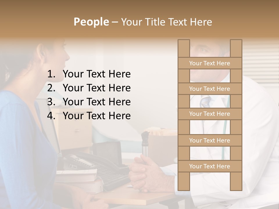 Health Service Listening Talking PowerPoint Template