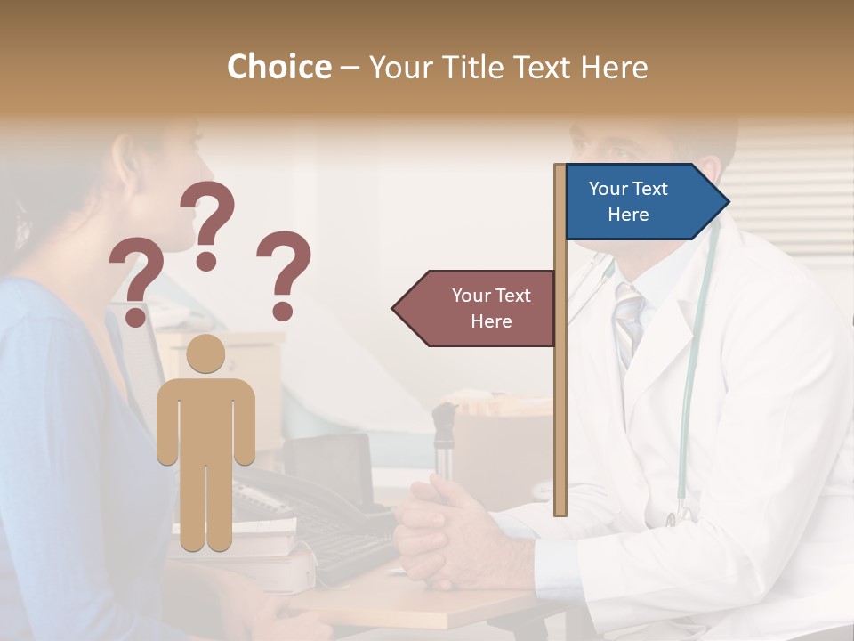 Health Service Listening Talking PowerPoint Template