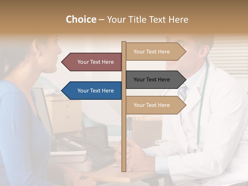 Health Service Listening Talking PowerPoint Template