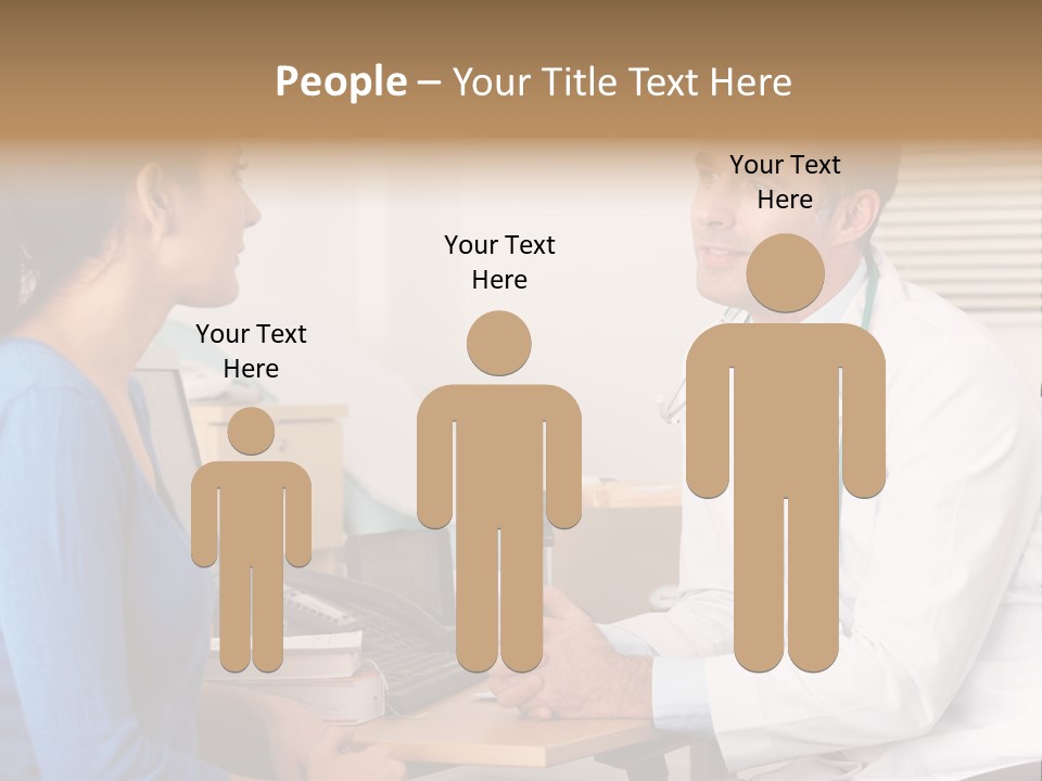 Health Service Listening Talking PowerPoint Template