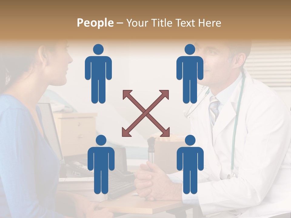 Health Service Listening Talking PowerPoint Template