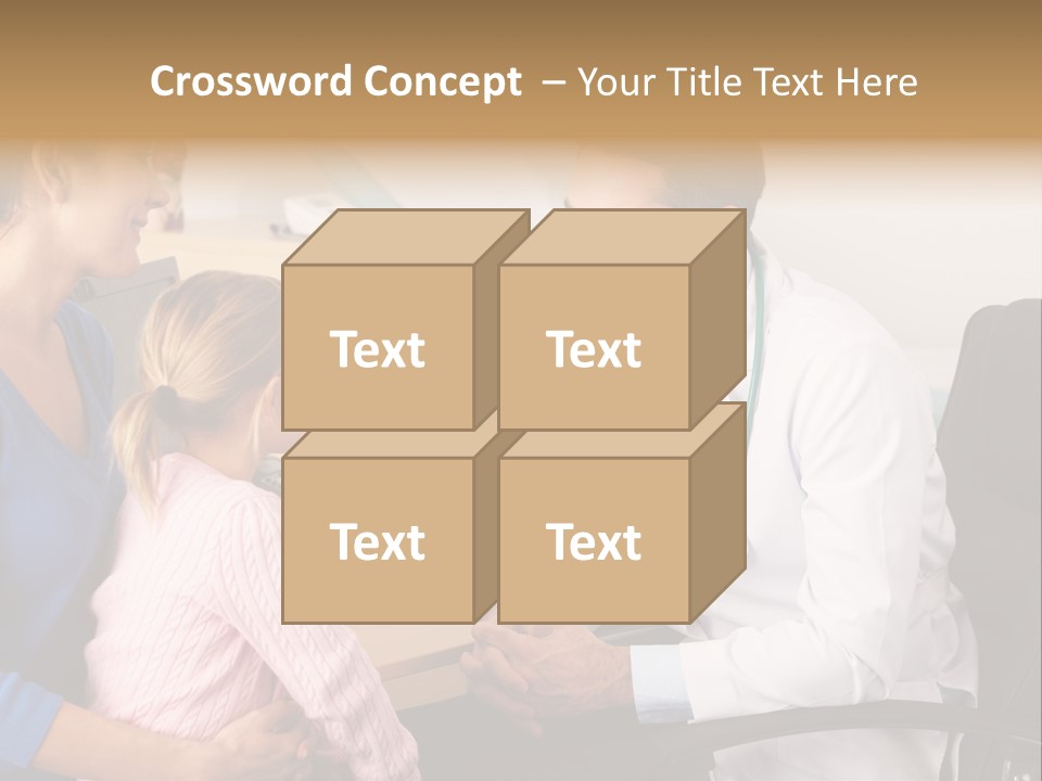 Practitioner Stethoscope Chatting PowerPoint Template