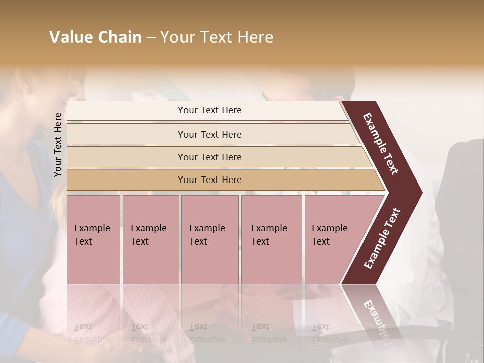 Practitioner Stethoscope Chatting PowerPoint Template