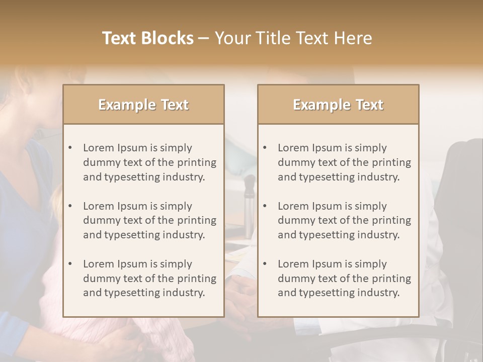 Practitioner Stethoscope Chatting PowerPoint Template