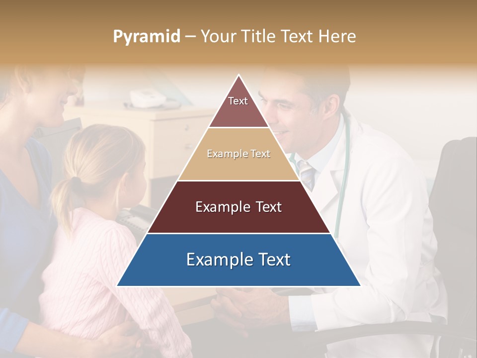 Practitioner Stethoscope Chatting PowerPoint Template