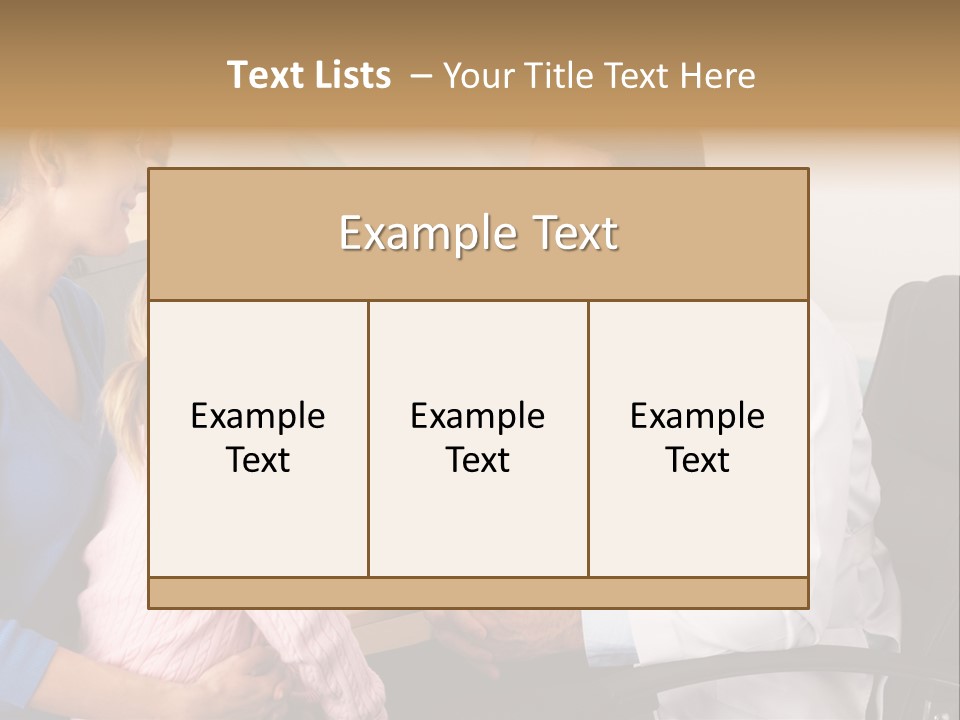 Practitioner Stethoscope Chatting PowerPoint Template