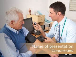 Medical Practitioner Family Doctor Practice PowerPoint Template