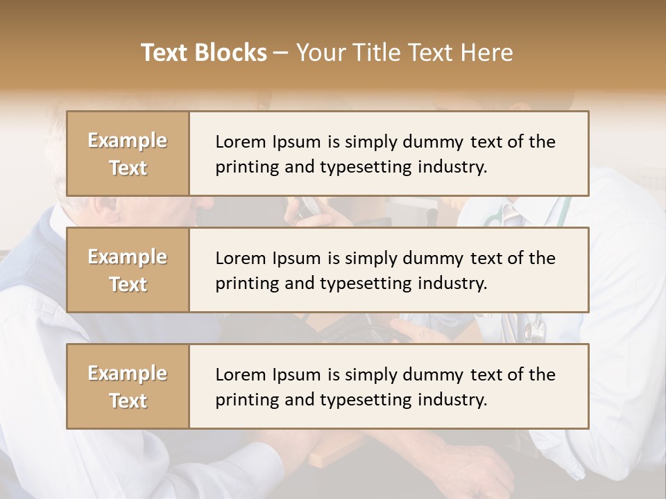 Medical Practitioner Family Doctor Practice PowerPoint Template