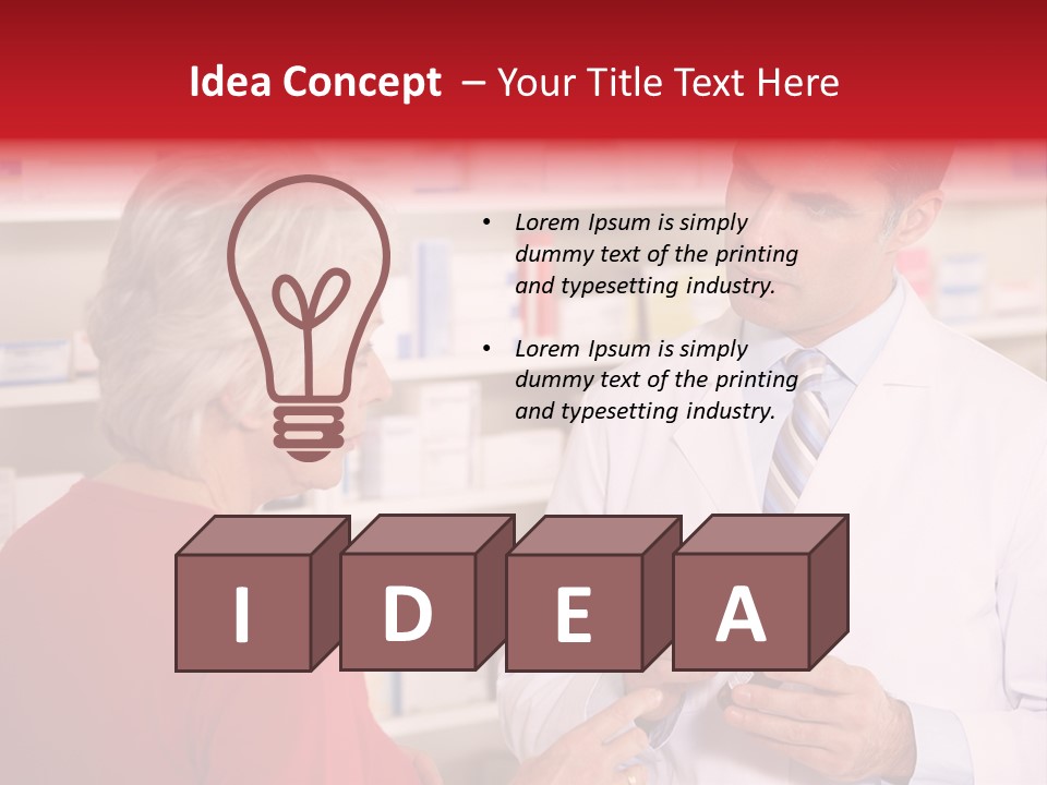 Counter Indoors Problem PowerPoint Template