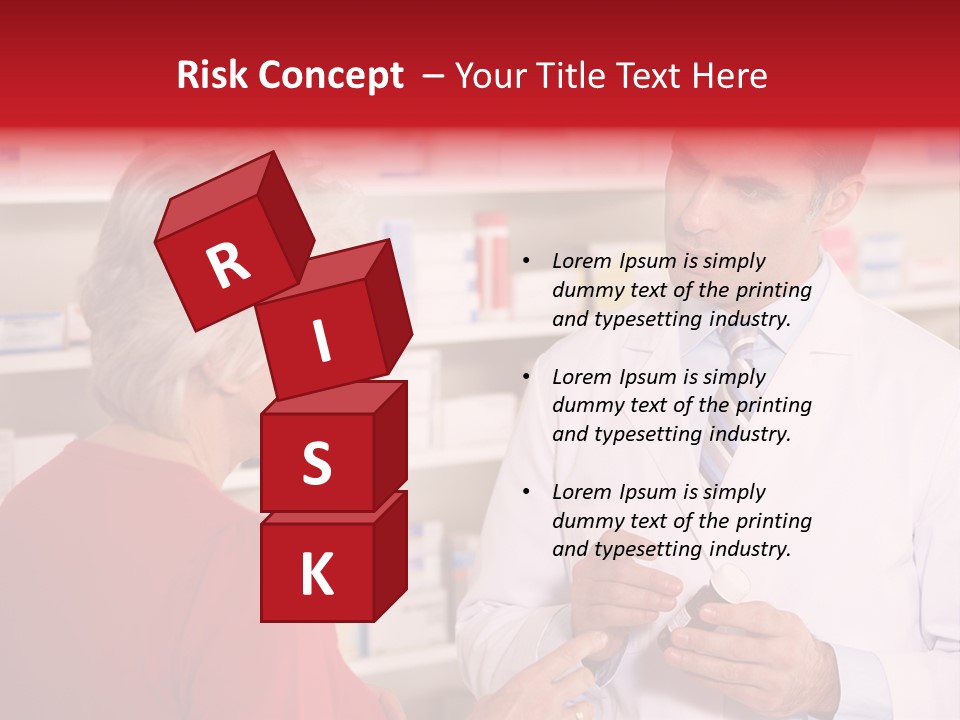 Counter Indoors Problem PowerPoint Template