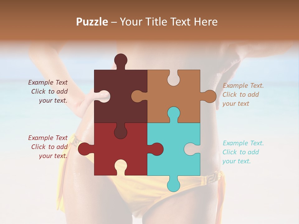 Ocean Day Island PowerPoint Template