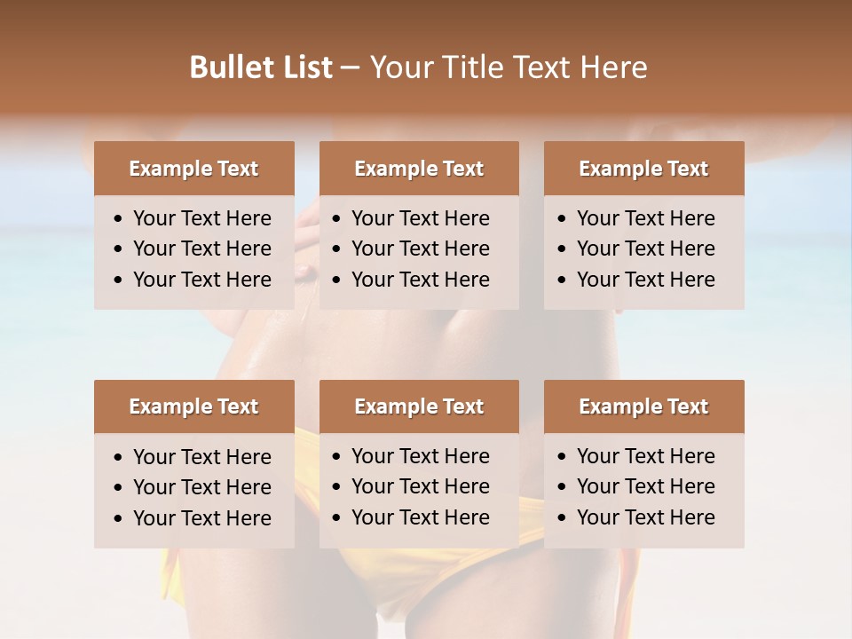 Ocean Day Island PowerPoint Template