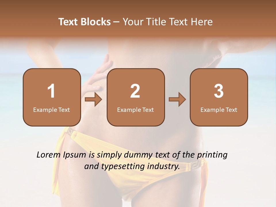 Ocean Day Island PowerPoint Template