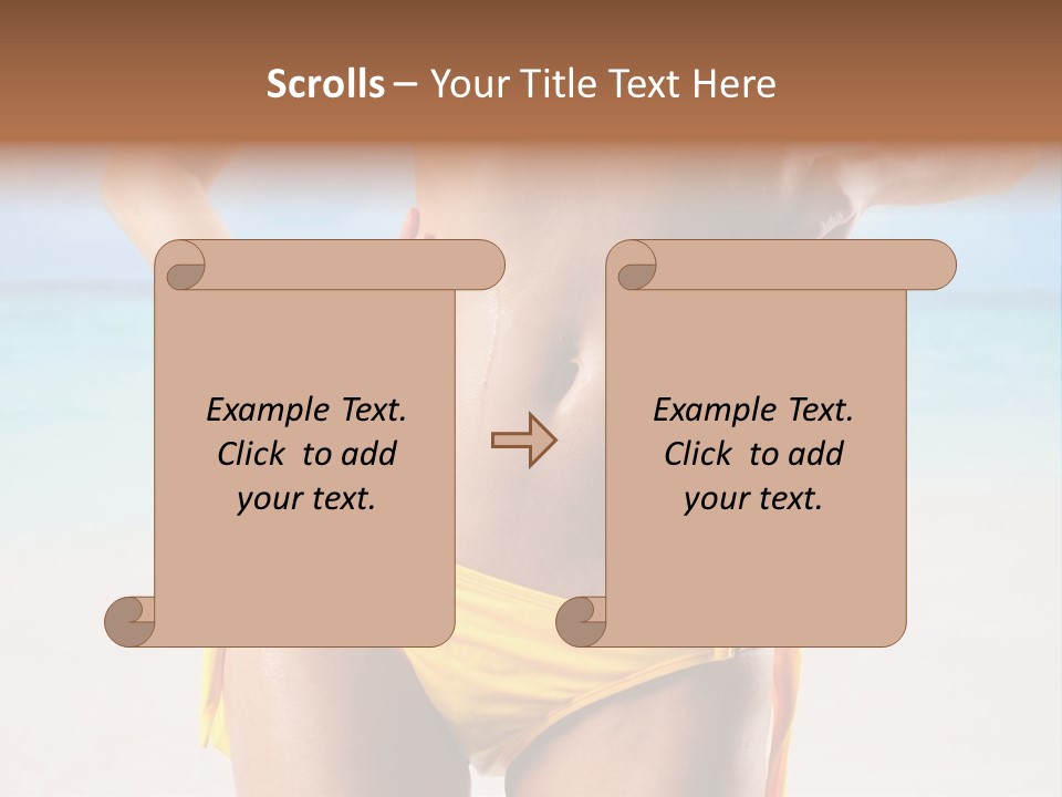Ocean Day Island PowerPoint Template
