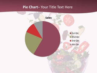 Air Healthy Cabbage PowerPoint Template