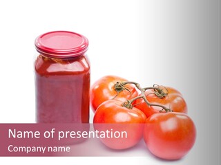Kitchen Sauces Home PowerPoint Template