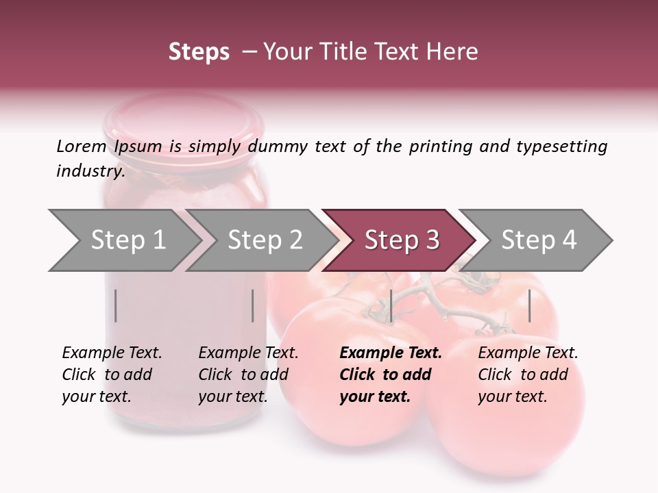 Kitchen Sauces Home PowerPoint Template
