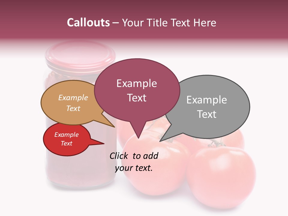 Kitchen Sauces Home PowerPoint Template