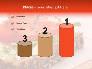 Seafood Garnish Meal PowerPoint Template