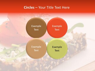 Seafood Garnish Meal PowerPoint Template