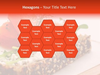 Seafood Garnish Meal PowerPoint Template