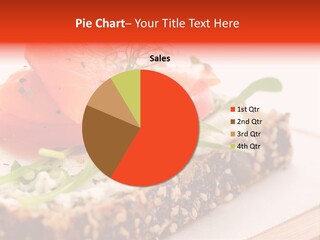 Seafood Garnish Meal PowerPoint Template