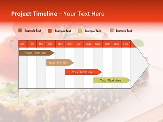 Seafood Garnish Meal PowerPoint Template