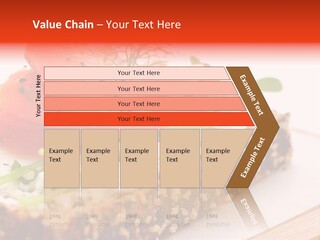 Seafood Garnish Meal PowerPoint Template