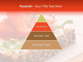 Seafood Garnish Meal PowerPoint Template