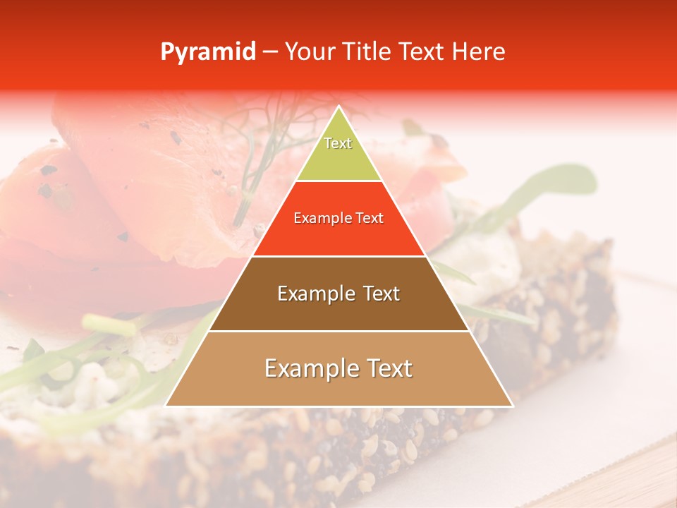 Seafood Garnish Meal PowerPoint Template