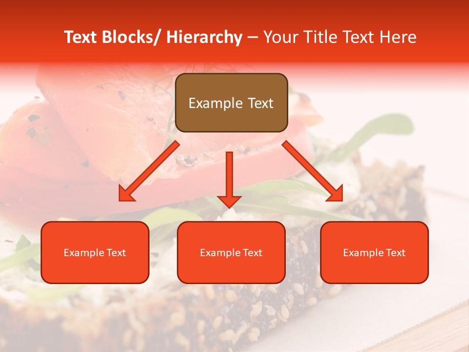 Seafood Garnish Meal PowerPoint Template