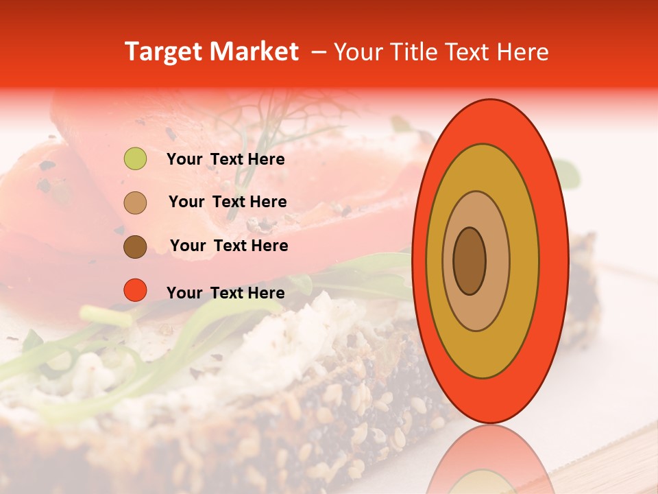 Seafood Garnish Meal PowerPoint Template