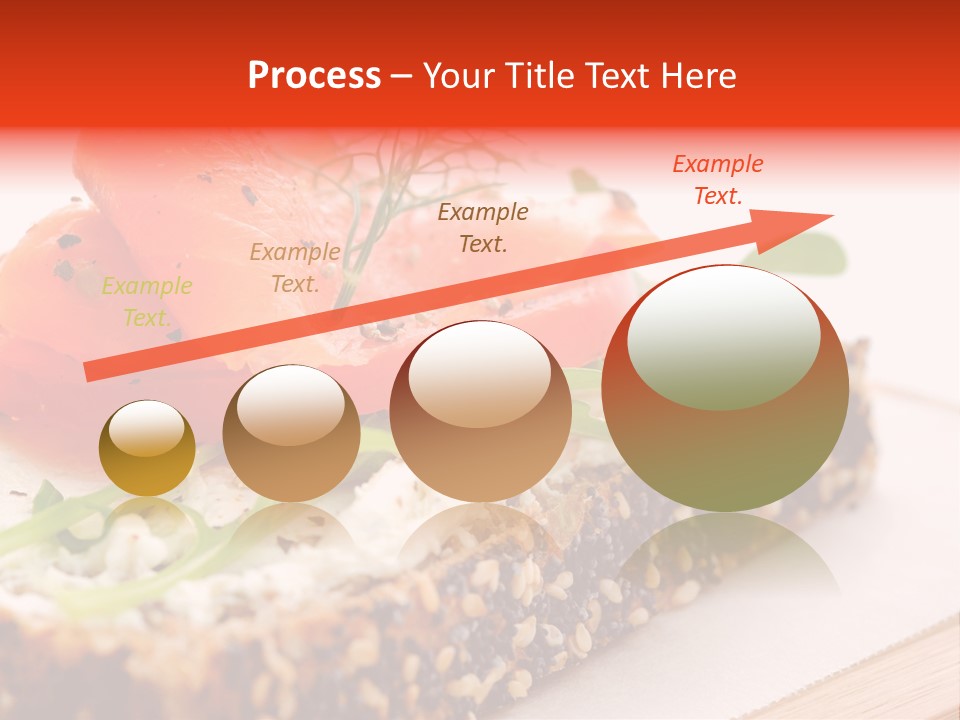 Seafood Garnish Meal PowerPoint Template