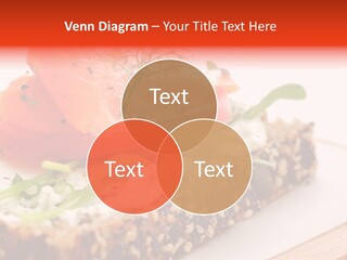 Seafood Garnish Meal PowerPoint Template