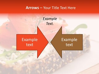 Seafood Garnish Meal PowerPoint Template