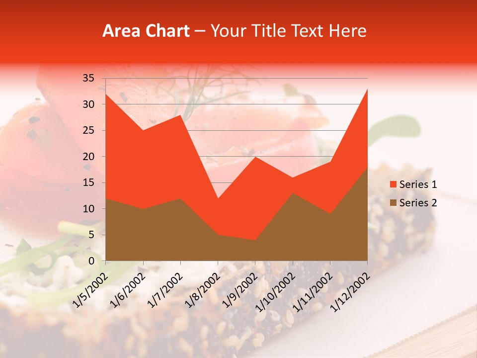 Seafood Garnish Meal PowerPoint Template