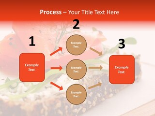 Seafood Garnish Meal PowerPoint Template