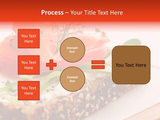 Seafood Garnish Meal PowerPoint Template