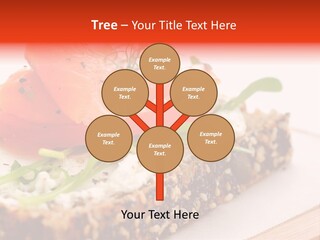 Seafood Garnish Meal PowerPoint Template