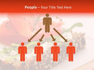 Seafood Garnish Meal PowerPoint Template