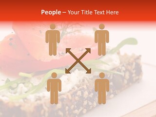 Seafood Garnish Meal PowerPoint Template