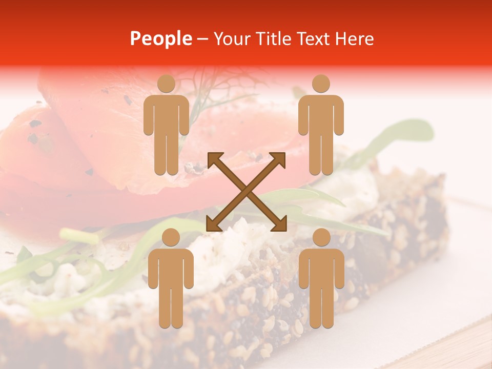 Seafood Garnish Meal PowerPoint Template