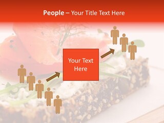 Seafood Garnish Meal PowerPoint Template