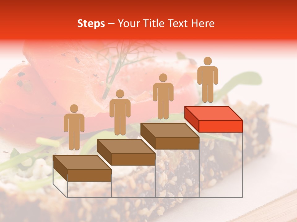 Seafood Garnish Meal PowerPoint Template