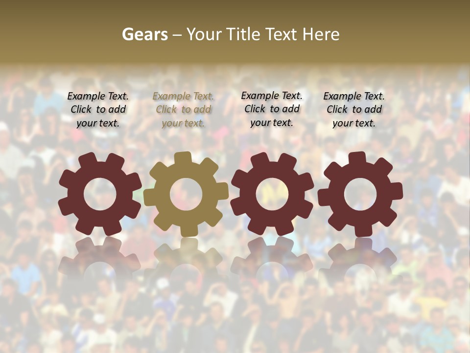 Day Audience Football PowerPoint Template