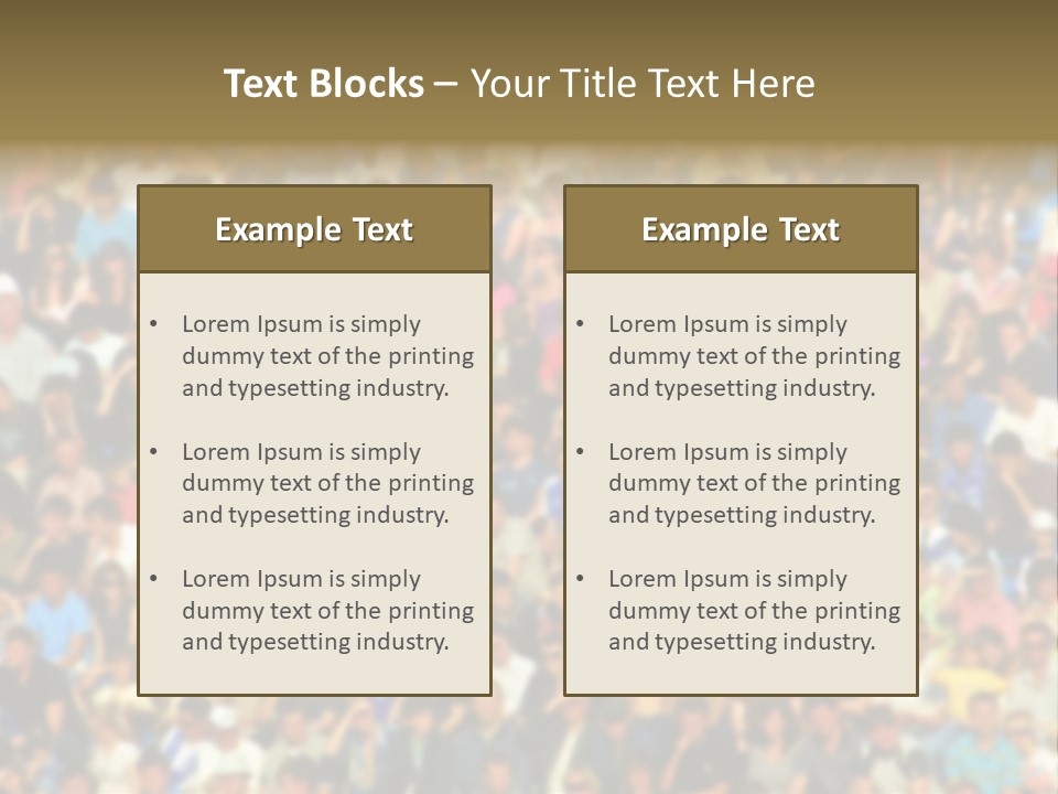 Day Audience Football PowerPoint Template
